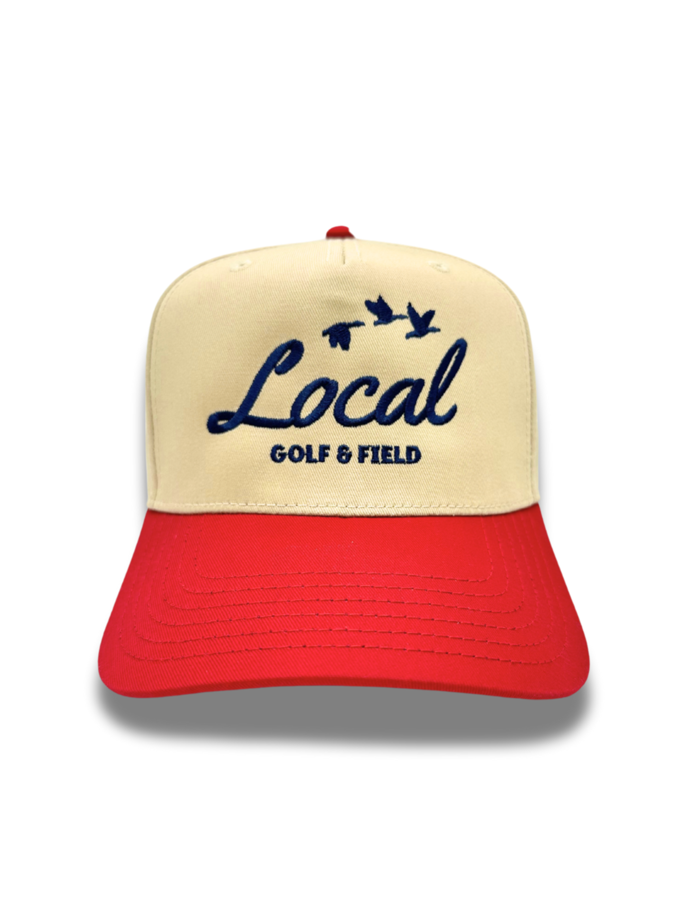 Field Snapback Royal Red