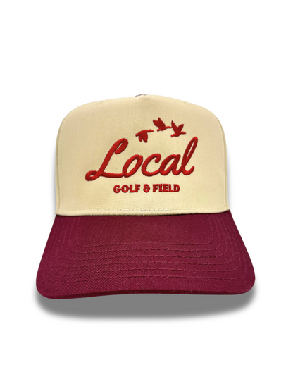 Field Snapback Red