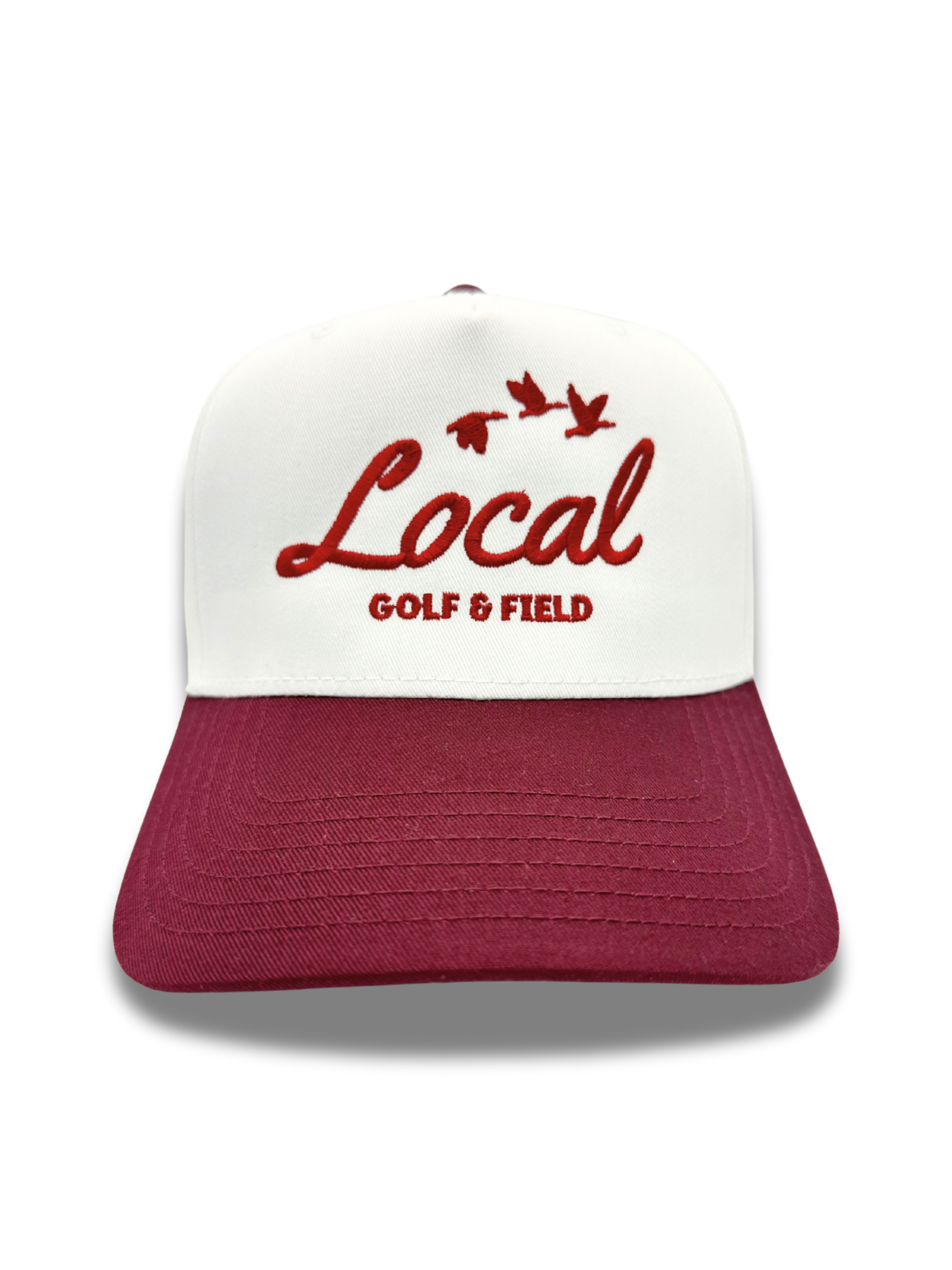 Fairway Snapback Red
