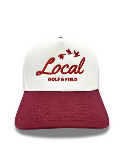 Fairway Snapback Red