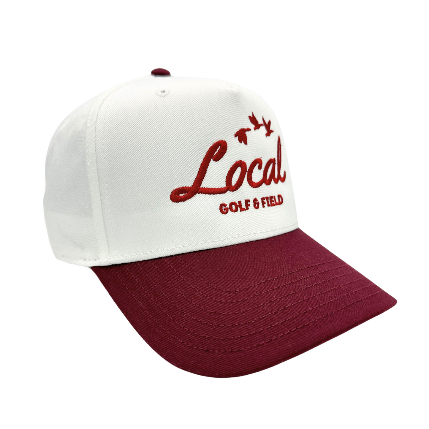 Fairway Snapback Red