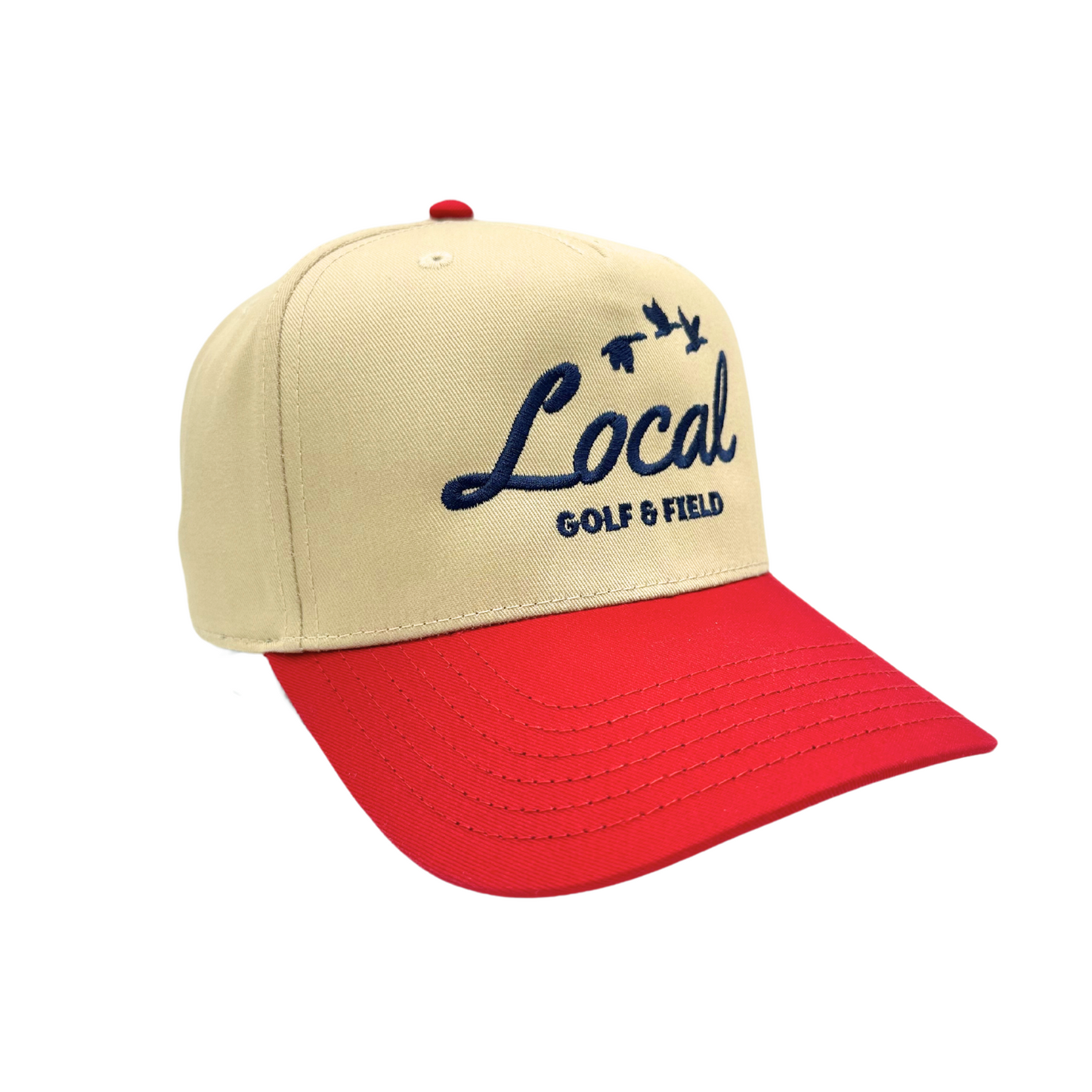 Field Snapback Royal Red